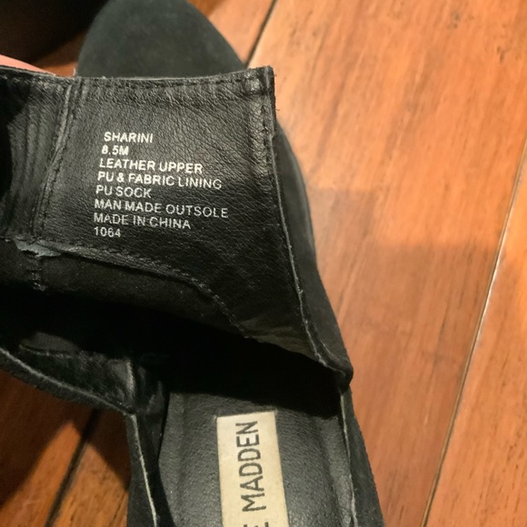 Steve Madden heeled boots size 8 - Picture 6 of 7